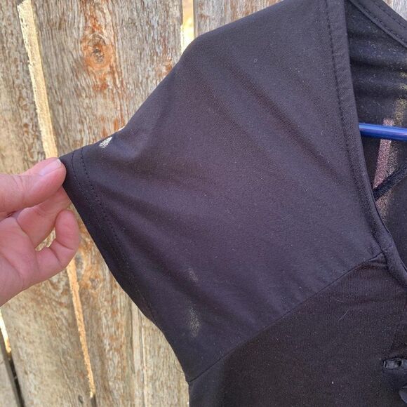 Drift Away blouse short sleeve size junior large - Picture 7 of 7